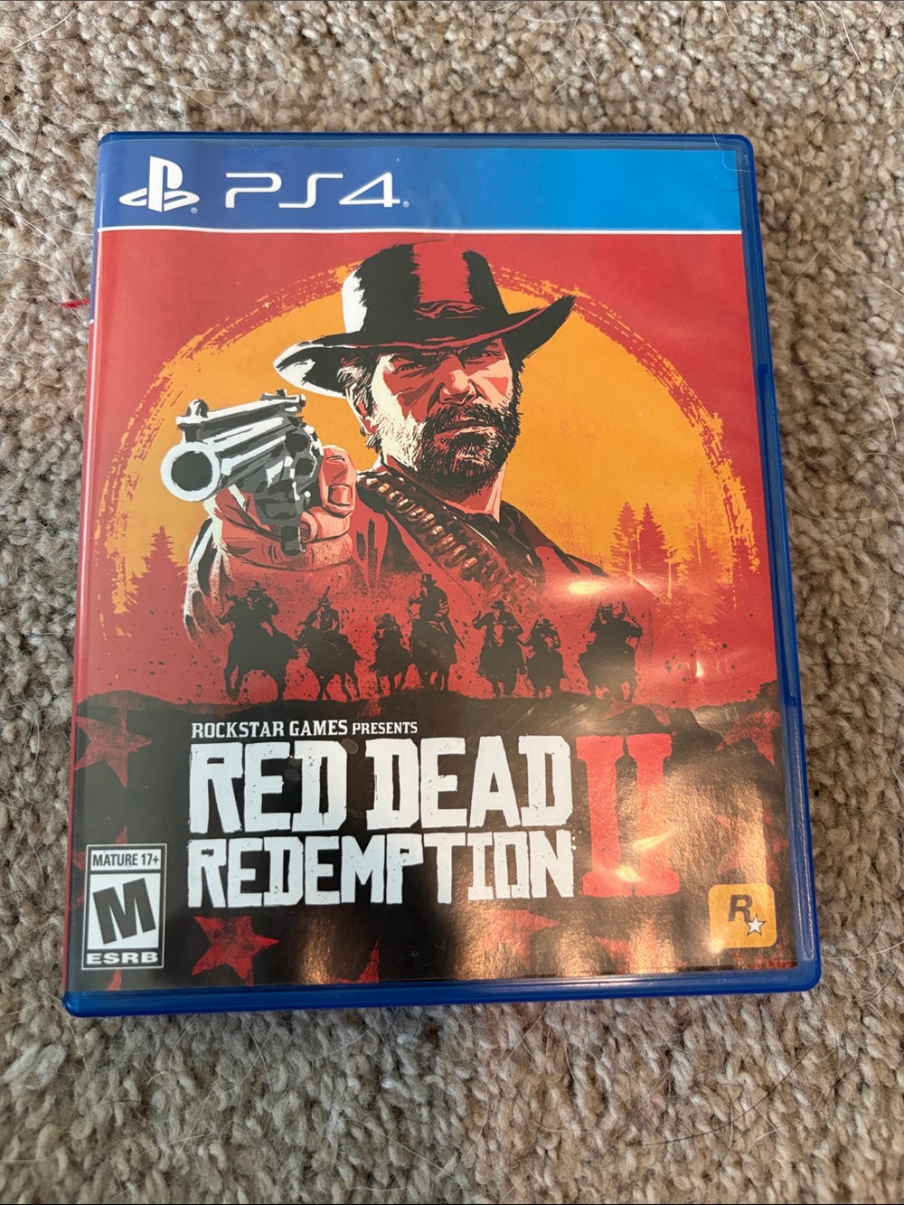 Sony Red Dead Redemption II - Red & Orange Cover